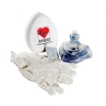 EFR® CPR Mask with 02 Port in Hardshell Case
