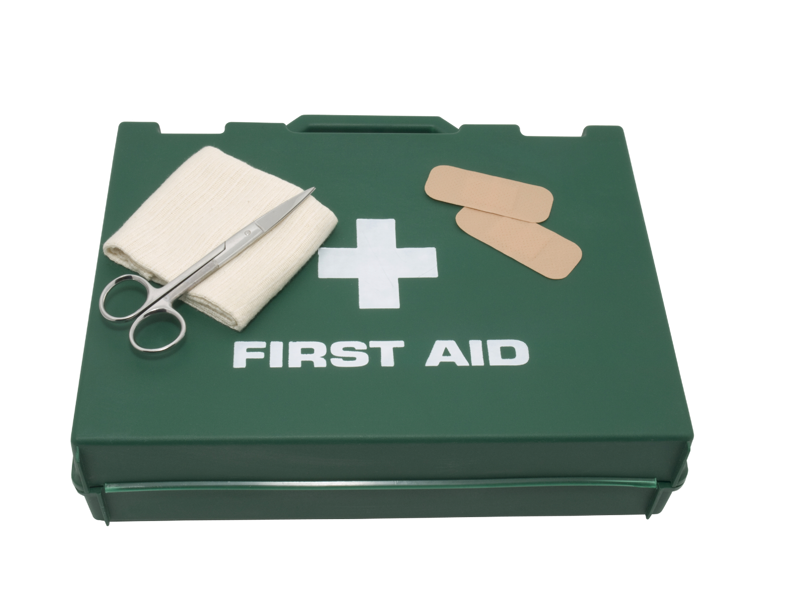 BABY & CHILDREN'S FIRST AID KIT - INCLUDES THERMOMETER, SUN CREAM